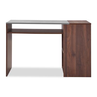 Willie 116cm Computer Desk - Walnut