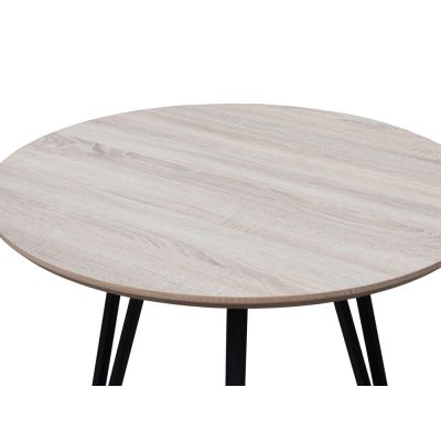 ROYCE Dining Table Round 80x75cm - OAK