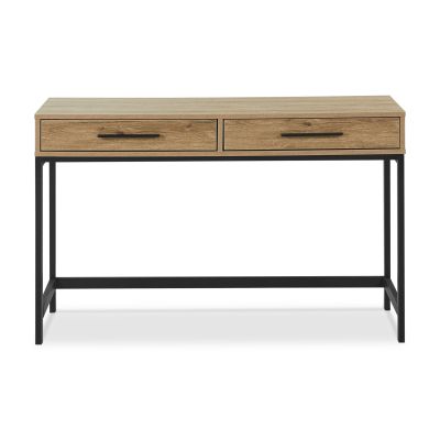 Lennox 120cm Computer Desk - Dark Oak