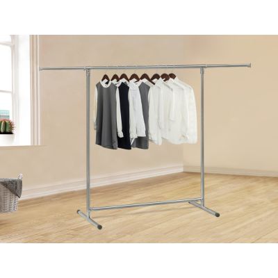 Adjustable Portable Clothes Rack SINGLE