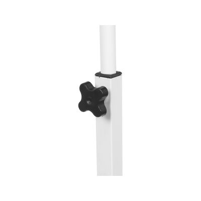 60 x 40cm Adjustable Laptop Stand Table - White
