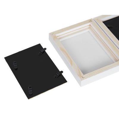 Baby Handprint Footprint Clay Photo Frame Kit