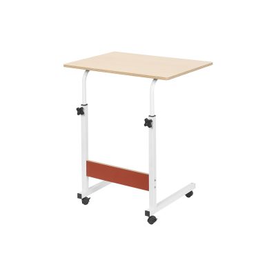 60 x 40cm Adjustable Laptop Stand Table - White