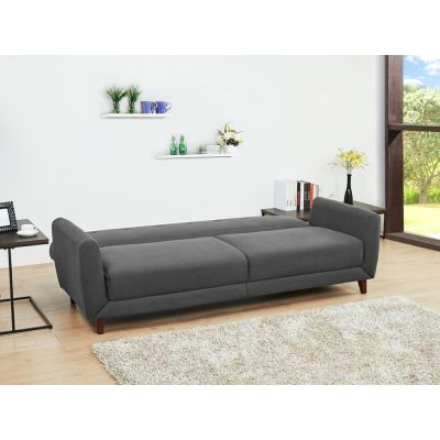 MUNICH 3-Seater Sofa Bed DARK GREY