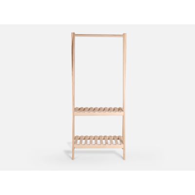 PEIPUS Wooden Clothes Rack - OAK