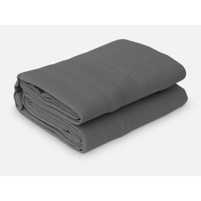 TOUGHOUT Shade Sail Square 5m x 5m - CHARCOAL