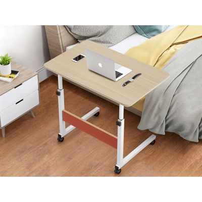 60 x 40cm Adjustable Laptop Stand Table - White