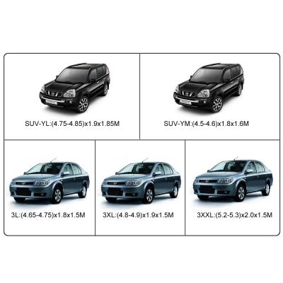 YL Size Waterproof SUV Car Protection Cover