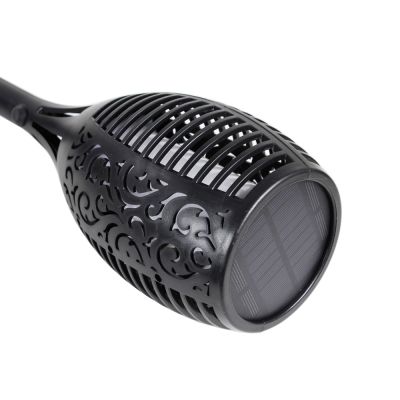96 LED Outdoor Solar Flame Flickering Light Torch Lamp