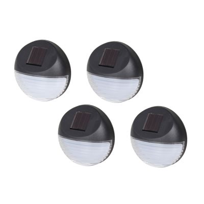 LED Solar Outdoor Fence Light Wall Lamp 4PCS
