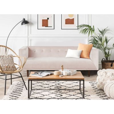 MANAROLA 3 Seater Sofa - PINK