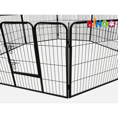 BINGO Dog Pet Play Pen With Cover 100 x 80CM - 8pcs
