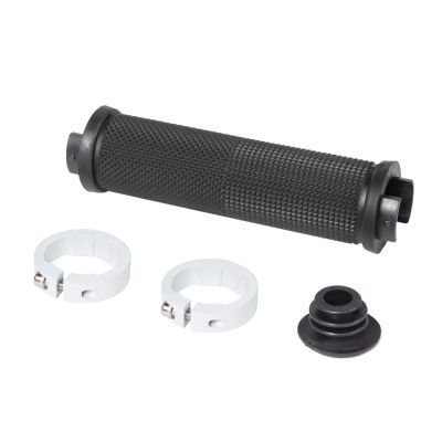 Dual Lock on Bicycle Bike Handlebar Grips 2PCS - WHITE