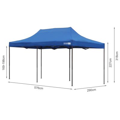 Toughout Breeze Gazebo 3 x 6m - Blue