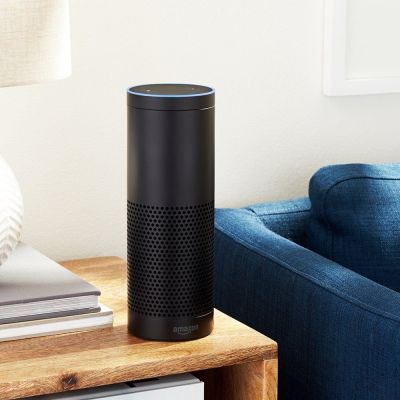 Amazon Echo Smart Bluetooth Alexa Speaker - Black