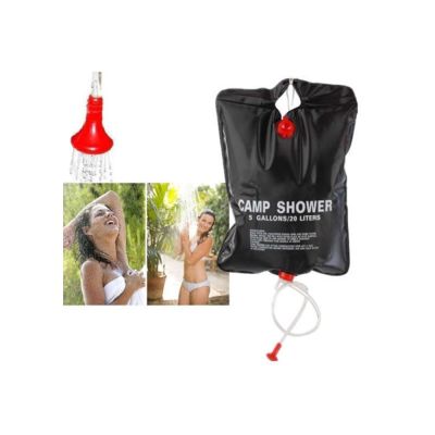 Pop Up Camping Shower Toilet Tent Outdoor Portable w 20L Solar Shower Bag