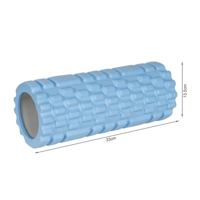 Gym Foam Roller with Trigger Point - LIGHT BLUE
