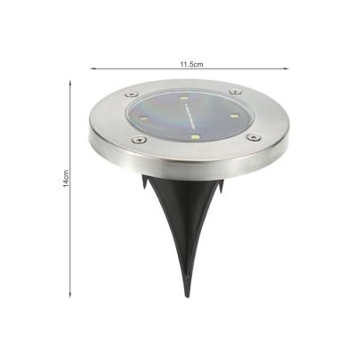 LED Solar Outdoor Garden Ground Lights 4PCS
