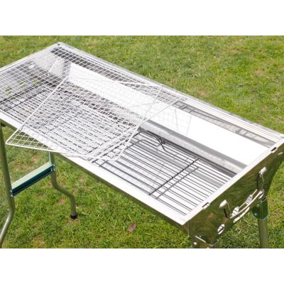 Stainless Steel Charcoal BBQ Grill
