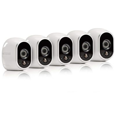 NETGEAR Arlo Wire-Free Security System - 5 x Camera & Base Station