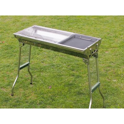 Stainless Steel Charcoal BBQ Grill