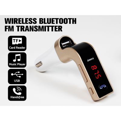 CAR Hands Free Wireless Bluetooth FM Transmitter