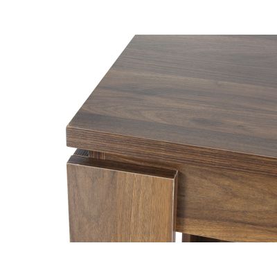 AZAR Dining Table Square 90 x 90cm - WALNUT