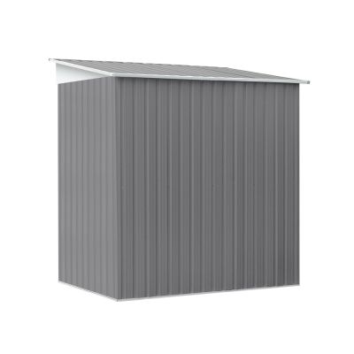 TOUGHOUT Garden Shed with Front Skylight 1.21M x 1.95M x 1.96M