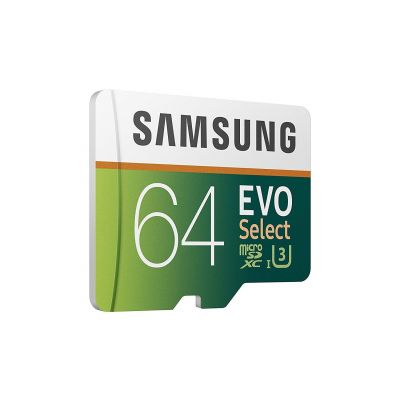 Samsung EVO Select 64GB Micro SD Memory Card - U3 100MB/S