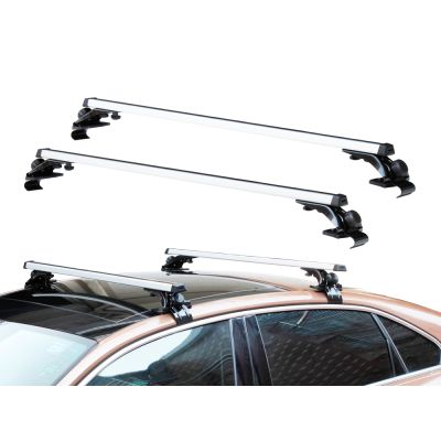 120cm Universal Roof Rack Cross Bars 2PC - SILVER