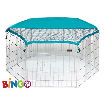 BINGO - Dog Pet Play Pen with COVER 60 x 63CM - 6pcs