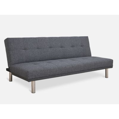 DENVER 3-Seater Sofa Bed GREY