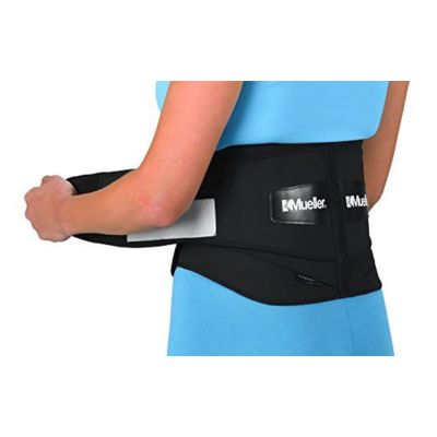 USA Mueller Lumbar Support Back Brace with Removable Pad
