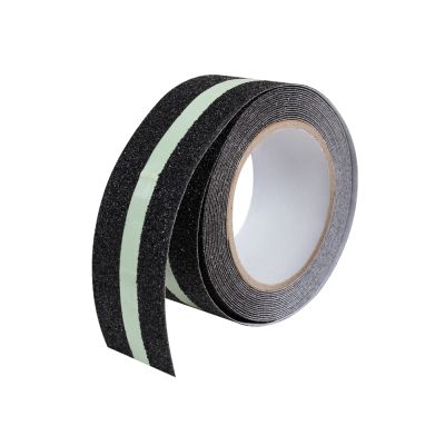 5cm x 5m Luminous Glow in Dark Anti Slip Tape - BLACK & GREEN