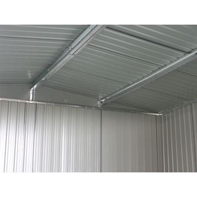 TOUGHOUT Garden Shed 2.6M x 4.1M x 2.1M BLACK
