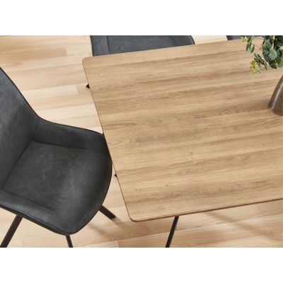 CLAUDE Dining Table Rectangle 160x90cm - WALNUT
