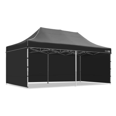 Toughout Thunderstorm Gazebo 3 x 6m - Black