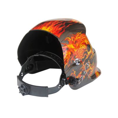 Solar Auto Darkening Welding Helmet - BLACK