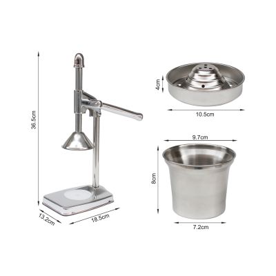 Stainless Steel Manual Hand Press Juicer Squeezer