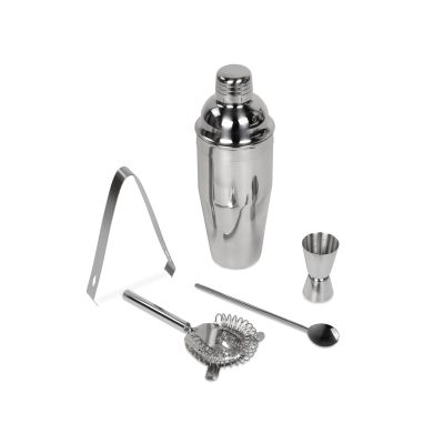 Stainless Steel Barware Martini Cocktail Shaker Mixer Kit Set