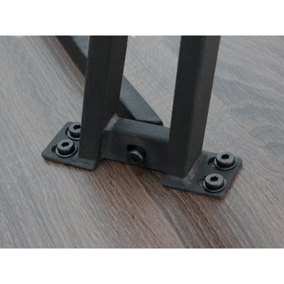 ALLIE Dining Table Rectangle 120x70cm - WALNUT