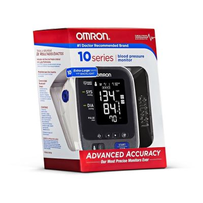Omron 10 Series Bluetooth Wireless Blood Pressure Monitor TOP MODEL