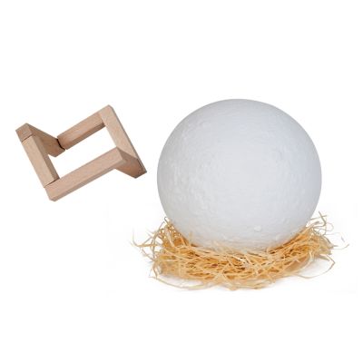 3D Moon Desk Lamp Night Light with Stand