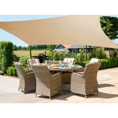 TOUGHOUT Shade Sail Square 5m x 5m - DESERT SAND