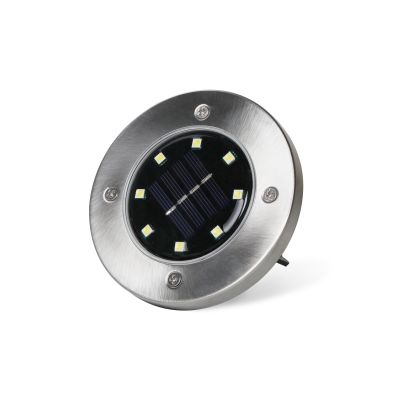 LED Solar Outdoor Garden Ground Lights - Set of 4