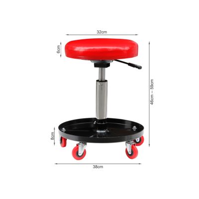 Roller Seat Mechanic Seat Tool Cart Roller Swivel