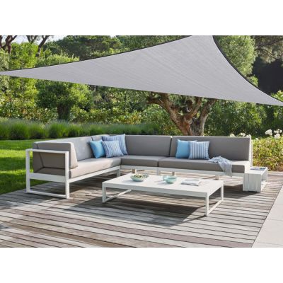 TOUGHOUT Shade Sail Triangle 5m x 5m x 5m - GREY