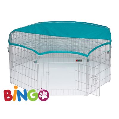 BINGO - Dog Pet Play Pen with COVER 60 x 63CM - 8pcs