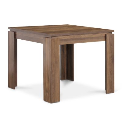 AZAR Dining Table Square 90 x 90cm - WALNUT