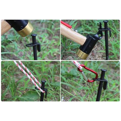 Heavy Duty Tent Pegs Gazebo Marquee Stakes 40cm - Set of 4